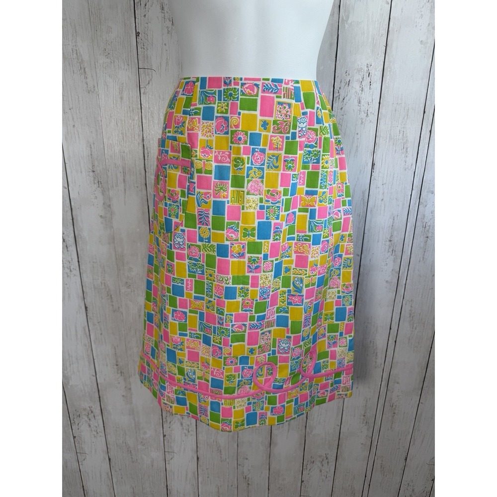 Women's Vintage The Lilly Pulitzer Sportswear Division  Skirt Color block 10